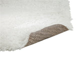 White Area Shag Rug 5x8