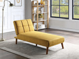 Mustard Color Sectional w/ Solid wood Legs