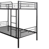 Twin Over Twin Metal Bunk Bed (Black) ( old sku: MF189201BAA )