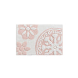 Medallion Cotton Tufted Bath Rug