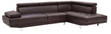 Riveredge DARK BROWN Sectional