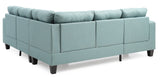 Glory Furniture Newbury G500B-SC SectionalÃŠÃŠ , TEAL