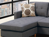 Blue Grey Modular Sectional