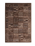 Drexel Chocolate/Ivory/Grey Area Rug 8x10