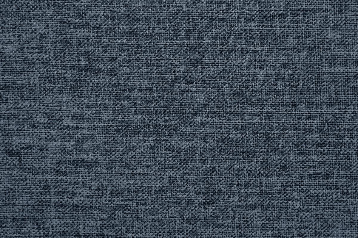 Navy 2pc Sectional w/ wood Legs