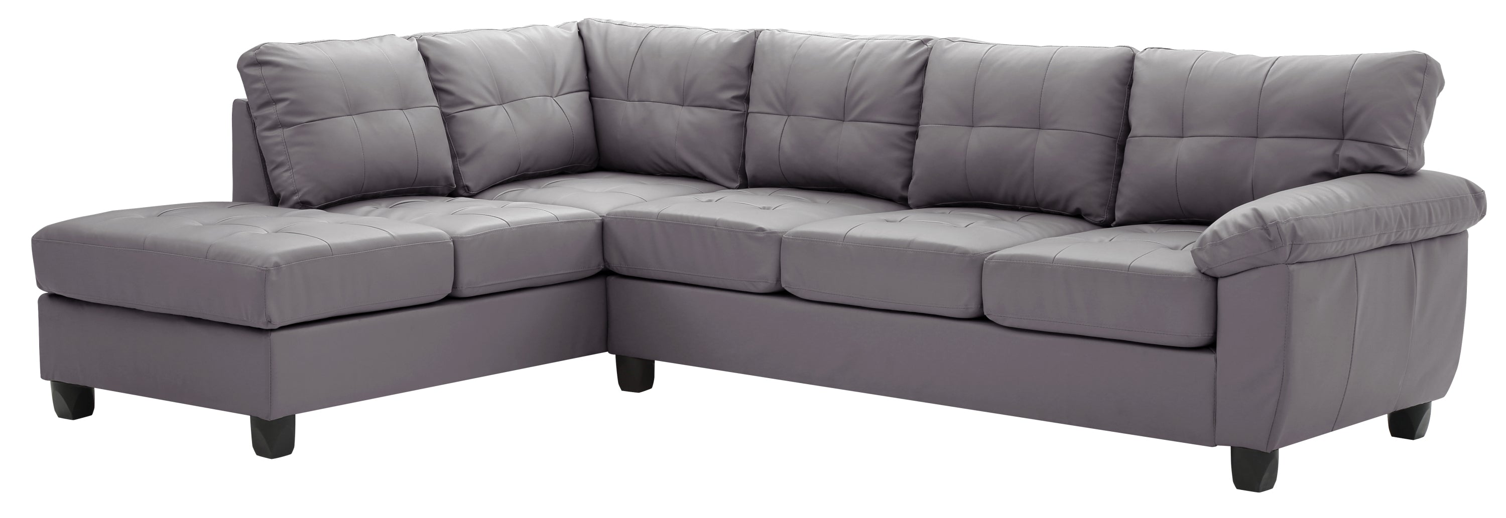 Glory Furniture Gallant G912B-SC Sectional , GRAY