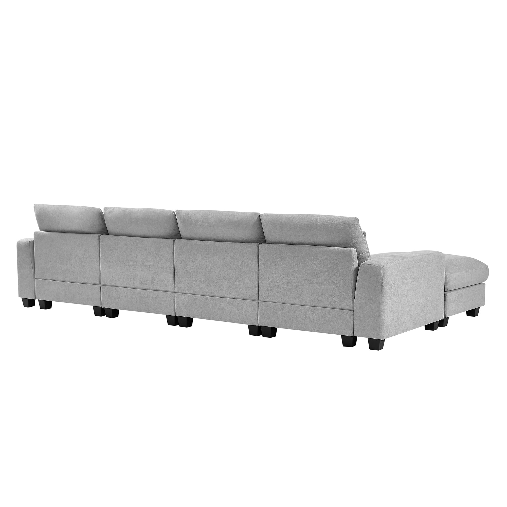 Modular Modern Feather Filled Sectional Sofa