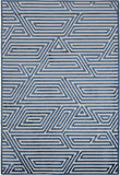 Orbit Blue Area Rug 5x8