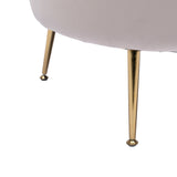 Accent  Chair with  Golden feet