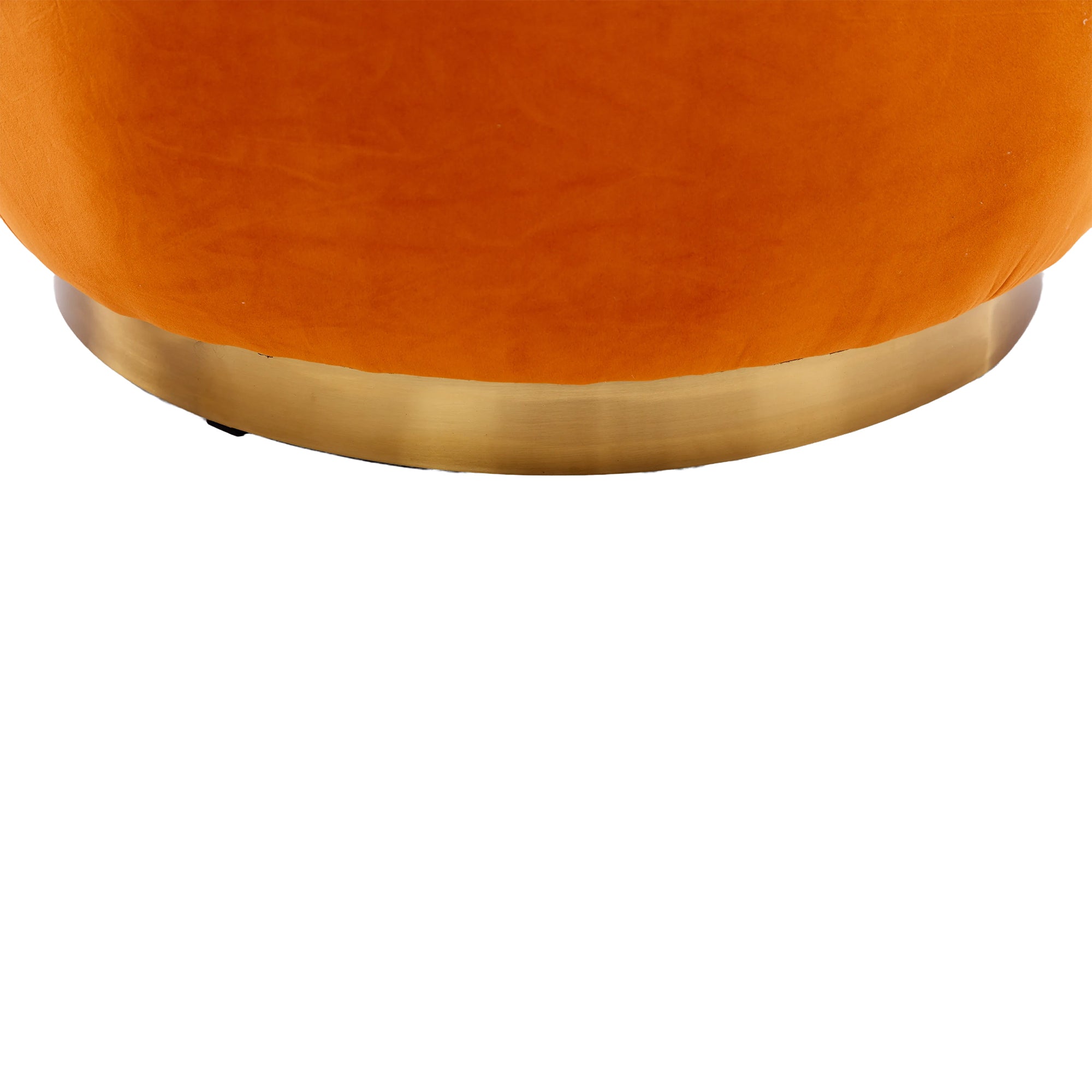 360 Degree Swivel Cuddle Barrel Accent Fluffy Velvet Fabric Chair