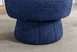 360 Degree Fluffy  Fabric Chair Swivel Cuddle Barrel Accent Chairs