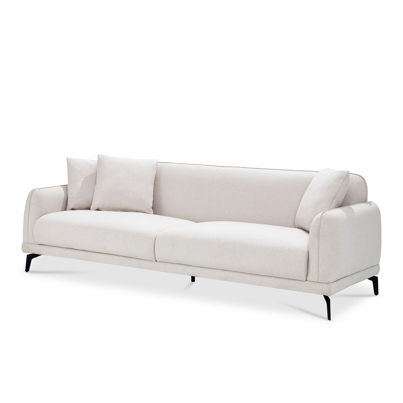 Modern Minimalist Winceyette Sofa 72.8 x 37.4 x 34.6 in