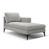 Modern Sectional with Reversible Chaise and Armless Seats