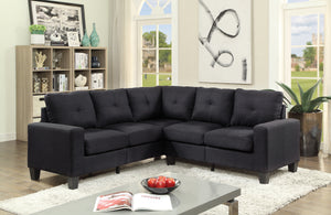 Glory Furniture Newbury G475B-SC SectionalÃŠÃŠ , BLACK