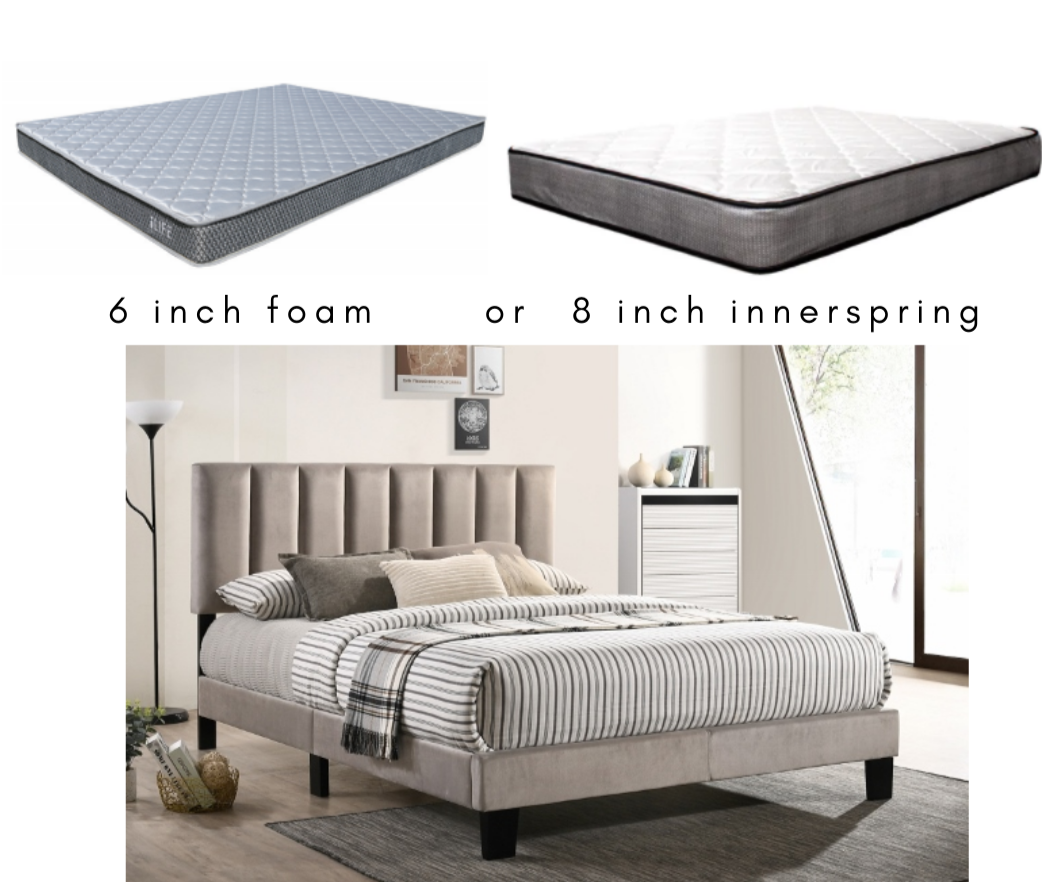 TWIN BED & MATTRESS COMBO ON DEMAND FURNITURE & MATTRESS On