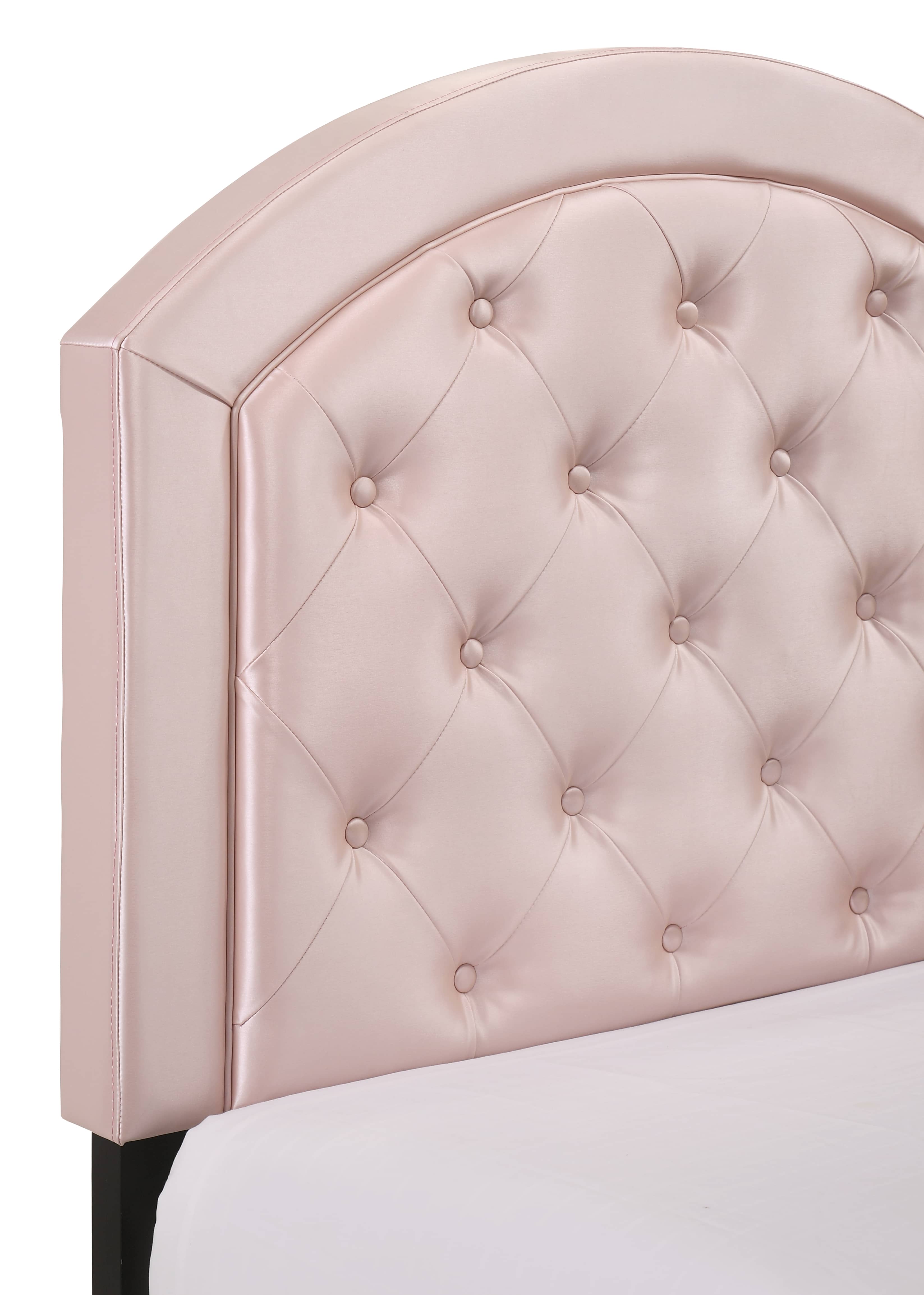 GABY ADJUSTABLE PLATFORM BED IN PINK