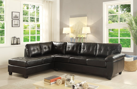 Glory Furniture Gallant G903B-SC Sectional , BLACK