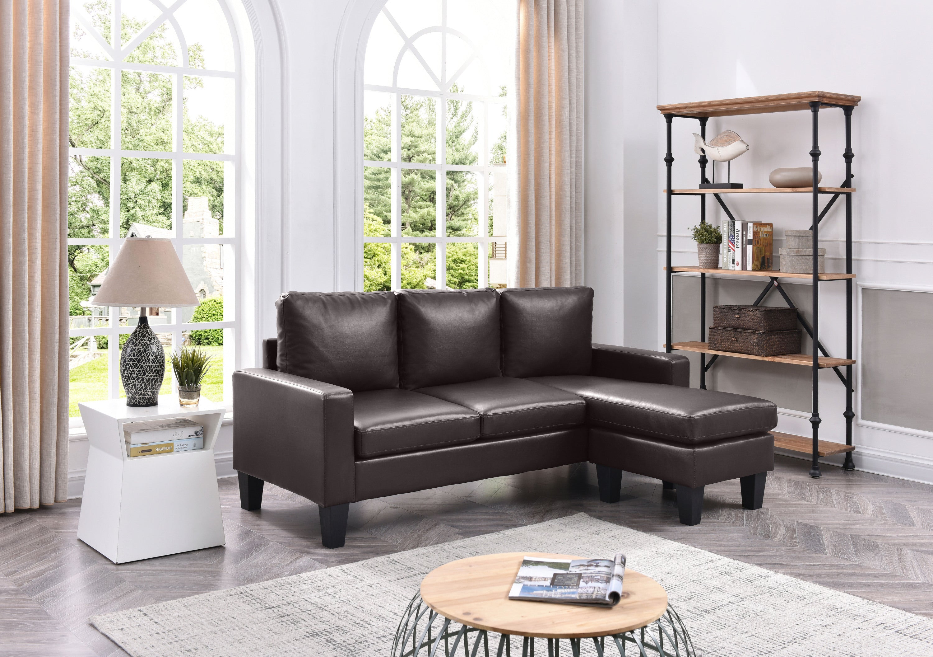 Jenna CAPPUCCINO Sofa Chaise