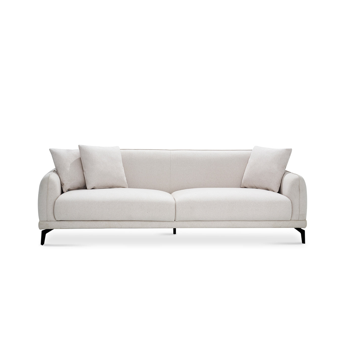 Modern Minimalist Winceyette Sofa 72.8 x 37.4 x 34.6 in