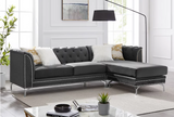 ZIA GREY SECTIONAL