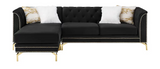 ZIA BLACK SECTIONAL