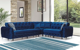 Ace Blue Sectional 