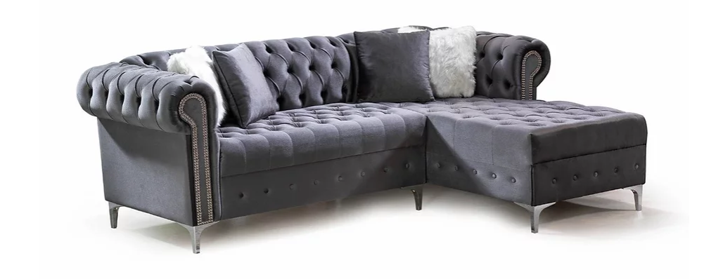 YAZ GREY SECTIONAL