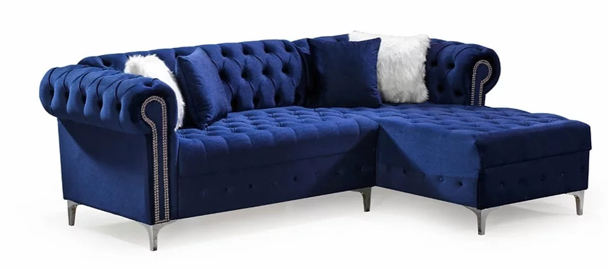 YAZ BLUE SECTIONAL