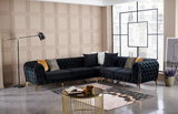 ROMA BLACK SECTIONAL