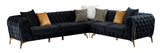 ROMA BLACK SECTIONAL