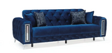 MIMOZA BLUE SOFA & LOVESEAT