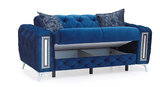 MIMOZA BLUE SOFA & LOVESEAT