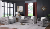 PARIS II (GREY) SOFA & LOVESEAT