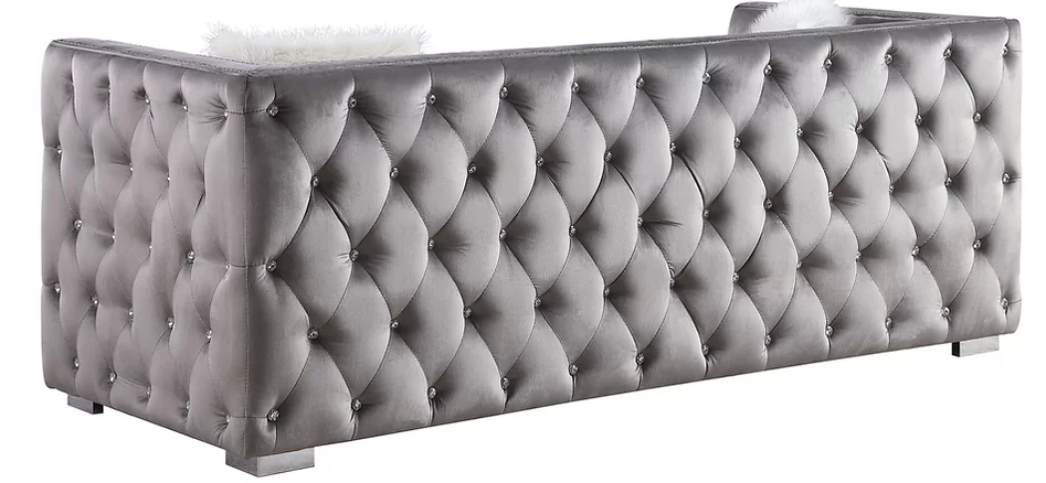 PARIS II (GREY) SOFA & LOVESEAT