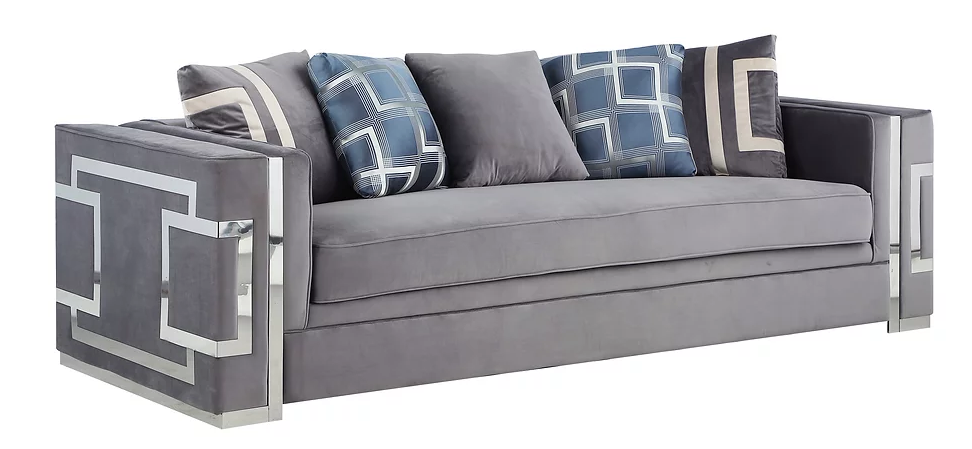 KYLIE GREY SOFA & LOVESEAT