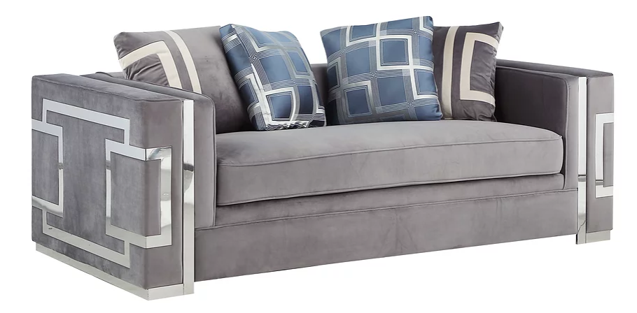KYLIE GREY SOFA & LOVESEAT
