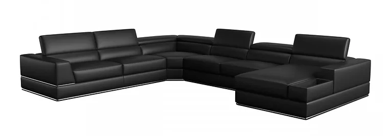 PELLA BLACK SECTIONAL