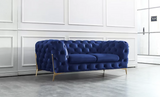 LORI BLUE SOFA & LOVESEAT