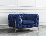 LORI BLUE SOFA & LOVESEAT