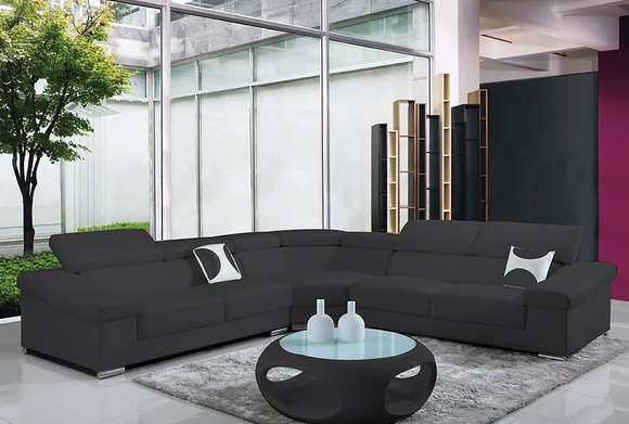 TEMPO BLACK SECTIONAL