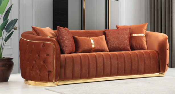 The brick deals couch and loveseat