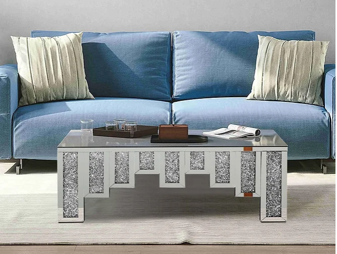 TALIA GLAM MIRRORED COFFEE TABLE