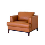 Aspen Cognac Top Grain Leather Chair