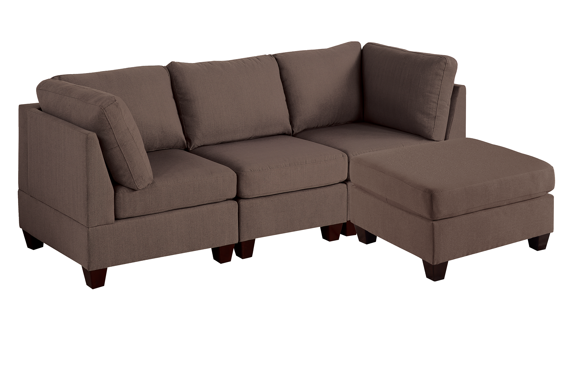 4PC BLACK COFFEE MODULAR SET