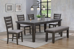 BARDSTOWN 5 PC DINING SET  IN GREY BY CROWNMARK AVAILABLE IN HOUSTON, DALLAS, SAN ANTONIO, & AUSTIN  SKU 2152GY