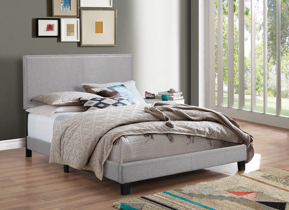 ERIN COMPLETE BED IN GREY  BY CROWNMARK AVAILABLE IN HOUSTON, DALLAS, SAN ANTONIO, & AUSTIN  SKU 5271GY
