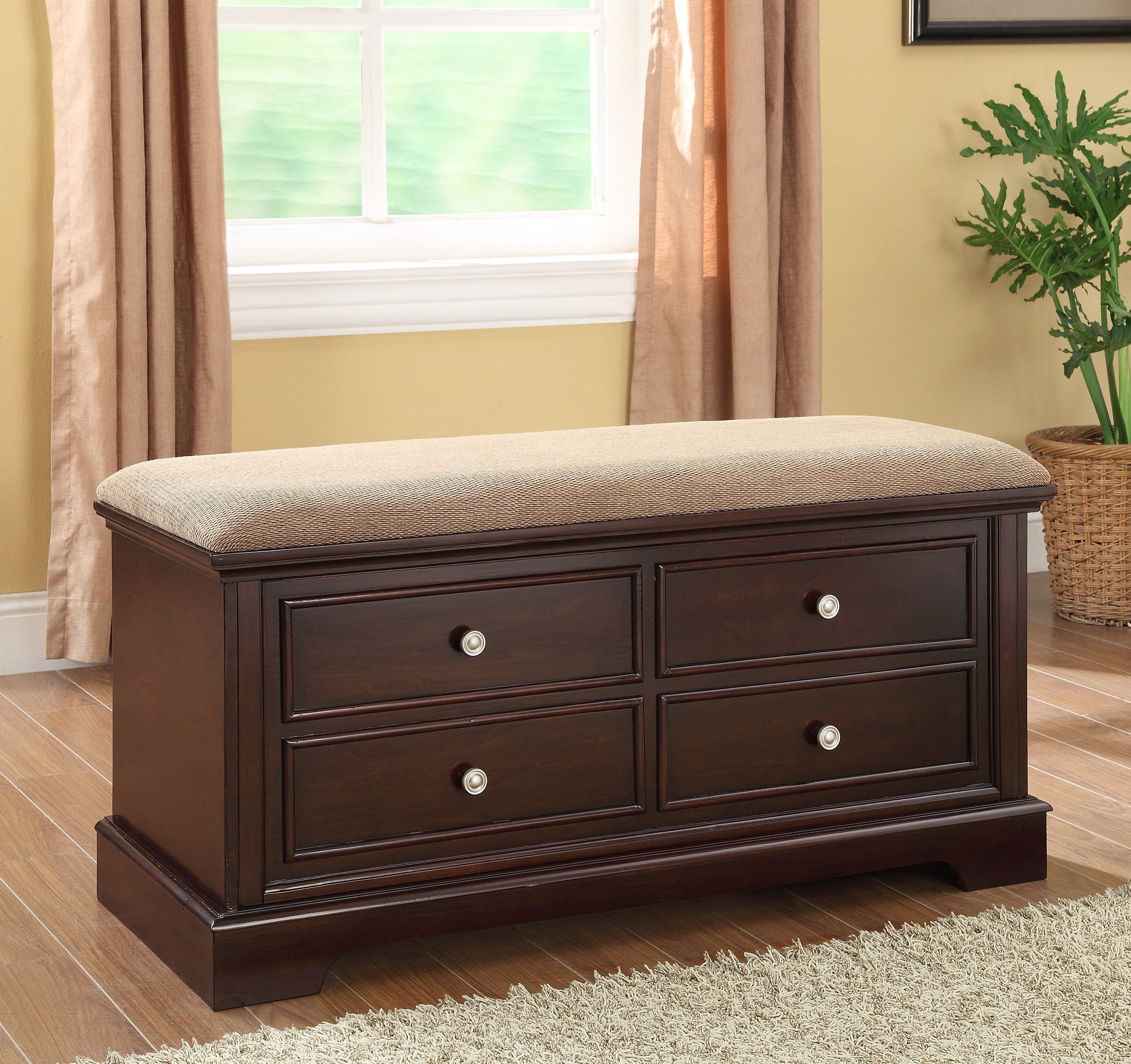 CEDAR SEAT WITH CUSHION IN CEDAR BY CROWNMARK AVAILABLE IN HOUSTON, DALLAS, SAN ANTONIO, & AUSTIN  SKU 4925-CEDAR