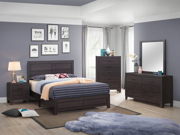 HOPKINS COMPLETE BEDROOM SET BY CROWNMARK AVAILABLE IN HOUSTON, DALLAS, SAN ANTONIO, & AUSTIN  SKU b9300