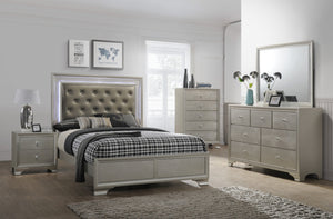 LYSSA COMPLETE BEDROOM SET BY CROWNMARK AVAILABLE IN HOUSTON, DALLAS, SAN ANTONIO, & AUSTIN  SKU b4300