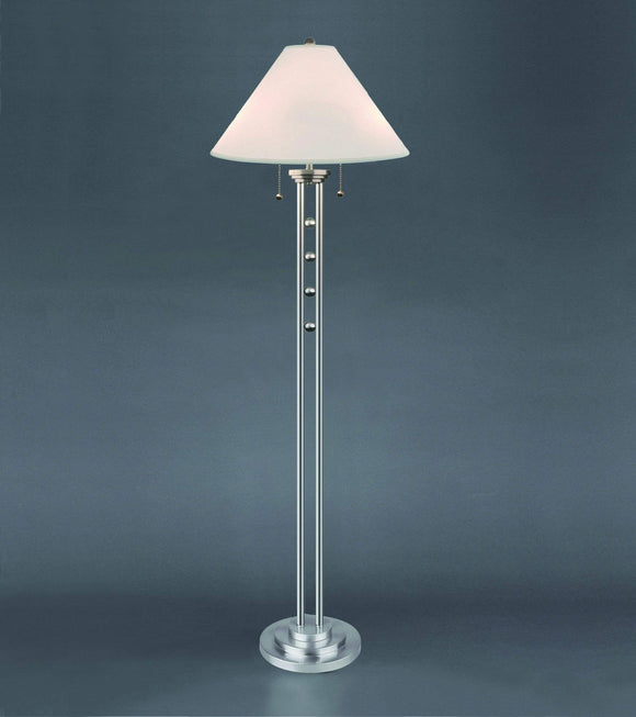 MAGNUM CHROME FLOOR LAMP BY CROWNMARK AVAILABLE IN HOUSTON, DALLAS, SAN ANTONIO, & AUSTIN  SKU 6231-F